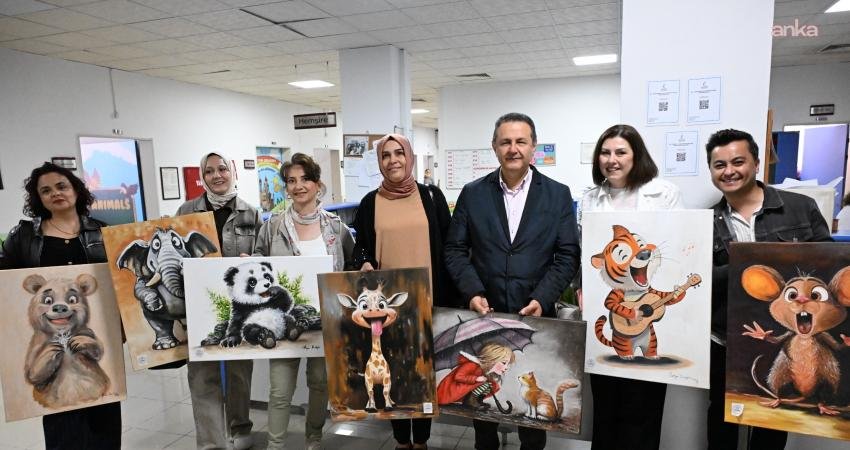 Manisa Büyükşehir Belediyesi Sanat ve Meslek Eğitimi Kursları (MASMEK) kursiyerleri,