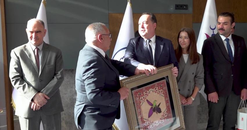 486. Uluslararası Manisa Mesir Macunu Festivali kapsamında kente gelen konuk