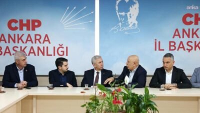 Ankara Büyükşehir Belediye (ABB) Başkanı Mansur Yavaş, CHP Ankara İl Başkanı
