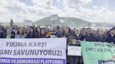 Mardin Emek ve Demokrasi Platformu, Mazıdağı’nda Eti Bakır AŞ tarafından
