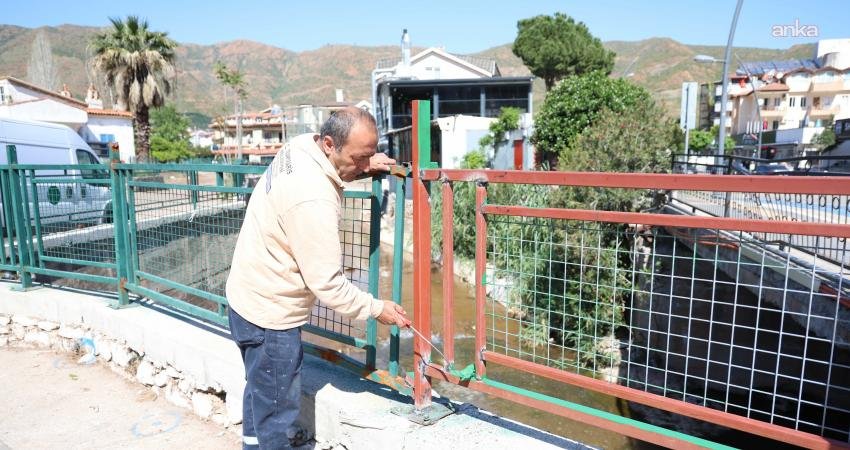 Marmaris Belediyesi, İçmeler Mahallesi Gezi Yolu Caddesi’nde güvenliği ve kullanım