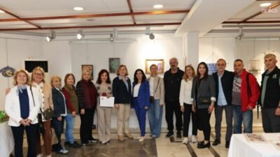 Marmaris Belediyesi Kültür ve Sanat Evi kursiyerlerinin yıl boyunca hazırladığı