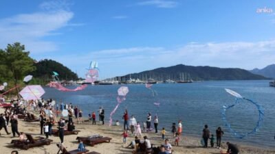 Marmaris Belediyesi’nin 23 Nisan etkinlikleri kapsamında Burunucu Macera Parkı’nda düzenlenen