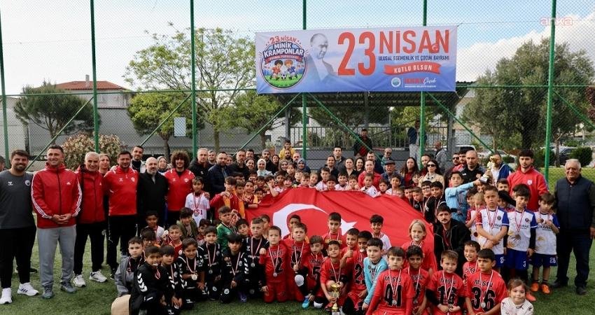 Menderes Belediyesi 23 Nisan Ulusal Egemenlik ve Çocuk Bayramı’nda Minik