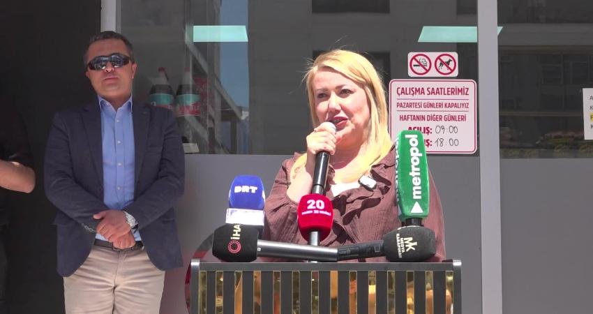 Merkezefendi Belediyesi’nin hayata geçirdiği "Halk Market" projesinin üçüncü şubesi, Akkonak