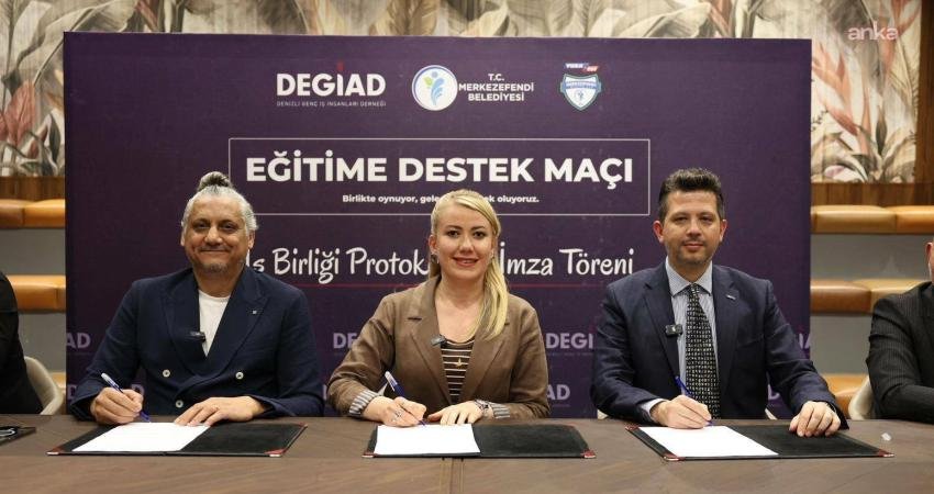 Yukatel Merkezefendi Belediyesi Basket Takımı ile Denizli Genç İş İnsanları