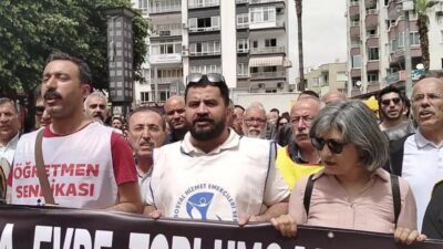 Okulları hedef alan saldırıları ve şiddet olaylarını protesto etmek isteyen