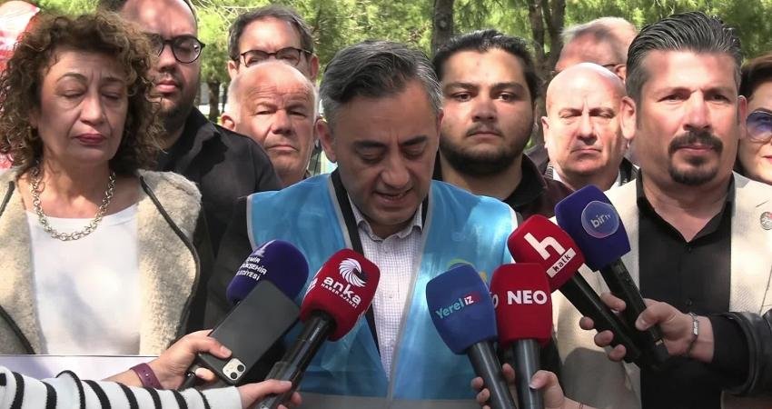 İzmir Kent Konseyi Başkanı Topaç: Bu sınama, kentlilerin vicdanında karşılığını bulacaktır İzmir Kent Konseyi, Meslek Fabrikası binasının tahliyesine karşı başlatılan eyleme