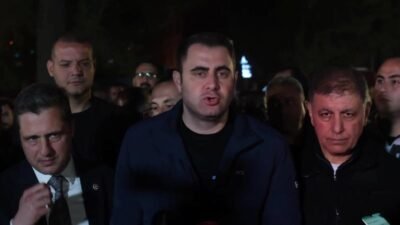 İzmir Büyükşehir Belediyesi'nin Meslek Fabrikası binasının tahliye girişimine karşı başlattığı