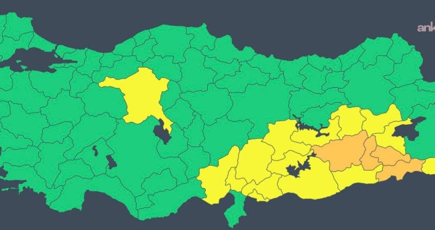 Meteoroloji Genel Müdürlüğü, birçok bölgeyi etkisi altına alacak kuvvetli ve