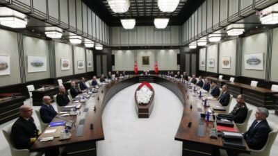 Cumhurbaşkanı Recep Tayyip Erdoğan başkanlığında toplanan Milli Güvenlik Kurulu'nun ardından