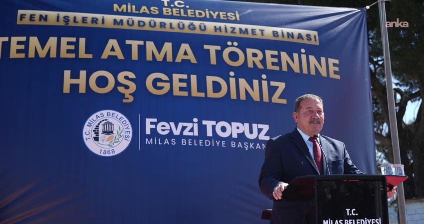 Milas Belediyesi, Fen İşleri Müdürlüğü Hizmet Binası’nın temelini attı Milas Belediyesi tarafından Fen İşleri Müdürlüğü bünyesindeki birimleri bir arada