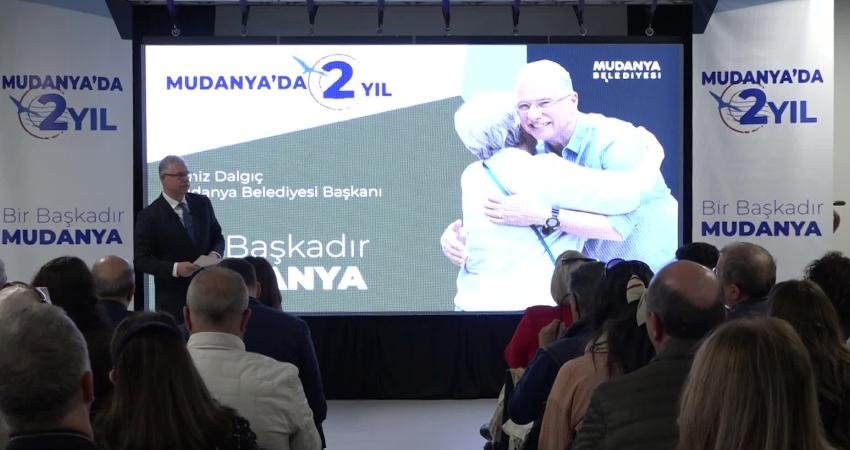 Mudanya Belediye Başkanı Dalgıç’tan ikinci yıl değerlendirmesi: “Bu bir başlangıçtı, şimdi daha güçlü bir devam sürecine giriyoruz” Mudanya Belediye Başkanı Deniz Dalgıç, "Başka Bir Mudanya" vizyonu doğrultusunda