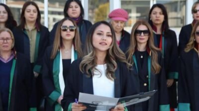 Muğla’nın Menteşe ilçesinde 8 Mart Dünya Kadınlar Günü’nde düzenlenen yürüyüş