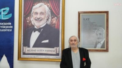 Türk tiyatrosunun usta ismi Müjdat Gezen, Eskişehir Şehir Tiyatroları’nın Sultandere