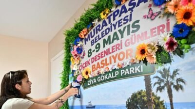 Muratpaşa Belediyesi’nin bu yıl ikinci kez düzenleyeceği “Çiçek Desenleri Günleri”