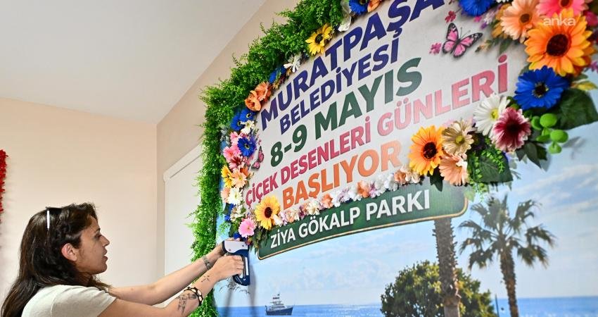 Muratpaşa Belediyesi’nin bu yıl ikinci kez düzenleyeceği “Çiçek Desenleri Günleri”