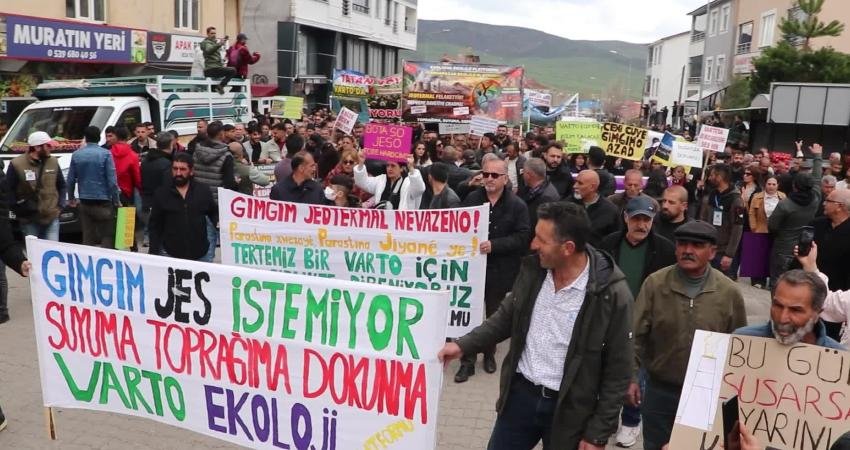 Muş’un Varto ilçesinde ABD’li bir şirket tarafından yapılması planlanan Jeotermal