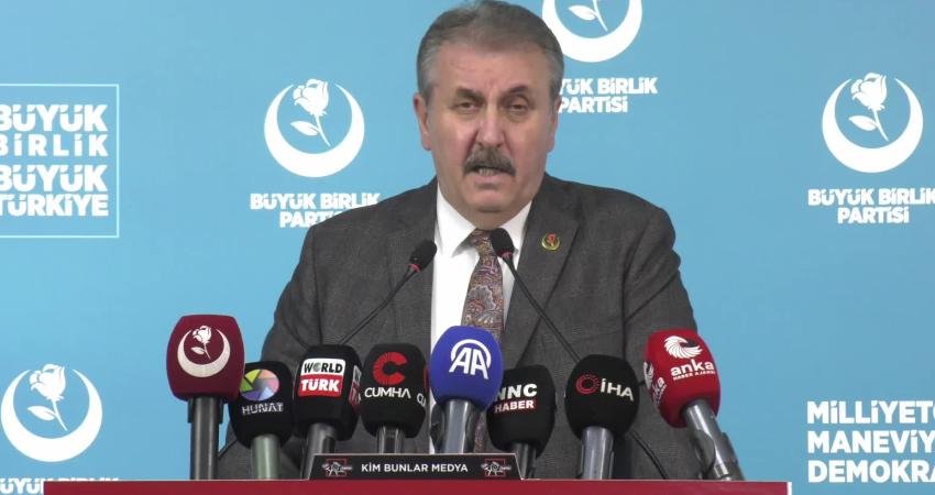 BBP Genel Başkanı Mustafa Desteci, ABD ve İsrail’in İran’a saldırısı