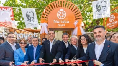 Narlıdere Belediyesi, Narista’nın yeni şubesi Tarihi Yukarıköy’de hizmete açtı. Belediye