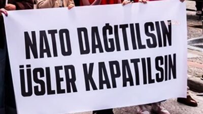 NATO, kuruluşunun 77. yılında Ordu'da protesto edildi.