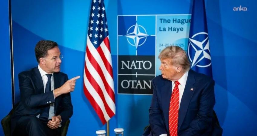 NATO Sözcüsü Allison Hart, NATO Genel Sekreteri Mark Rutte ile