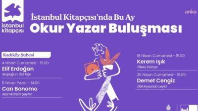 İstanbul Büyükşehir Belediyesi (İBB) Kültür AŞ’ye bağlı İstanbul Kitapçısı, nisan