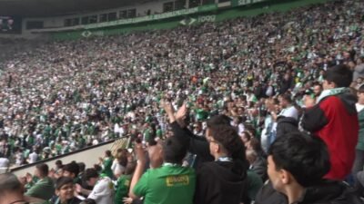 Bursaspor, sahasında Somaspor’u 5-1 mağlup ederek ligin bitimine bir hafta