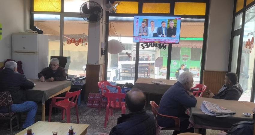 Osmaniye'nin Kadirli ilçesinde yaşayan vatandaşlar, TÜİK'in bugün açıkladığı mart ayı