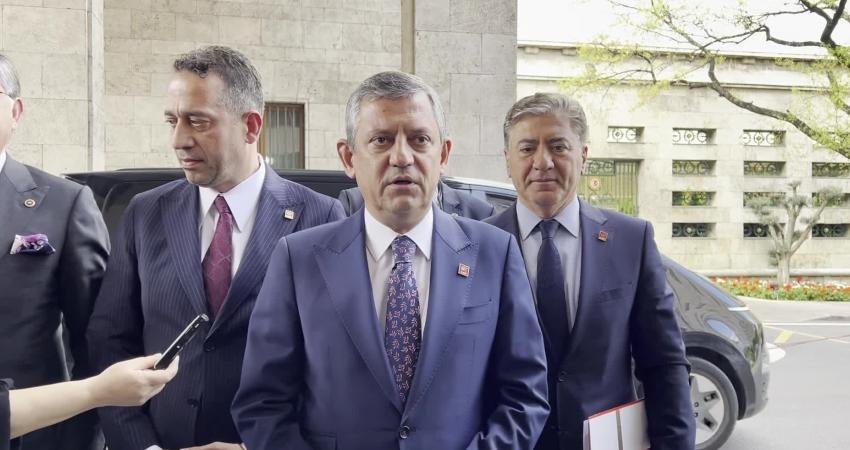 CHP Genel Başkanı Özgür Özel, TBMM Başkanı Numan Kurtulmuş ile