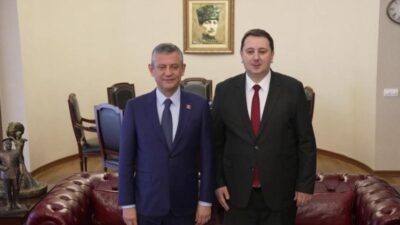 CHP Genel Başkanı Özgür Özel, Kuzey Makedonya Türk Hareket Partisi