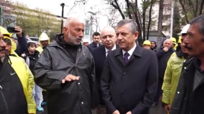CHP Genel Başkanı Özgür Özel, Bağımsız Maden İş Sendikası'nın öncülüğünde
