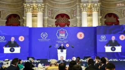 İstanbul’da düzenlenen Parlamentolar Arası Birlik (PAB) 152. Genel Kurulu, “İstanbul