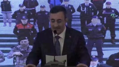 Cumhurbaşkanı Yardımcısı Cevdet Yılmaz, Diyarbakır’da., Türk Polis Teşkilatı’nın kuruluşunun 181’inci