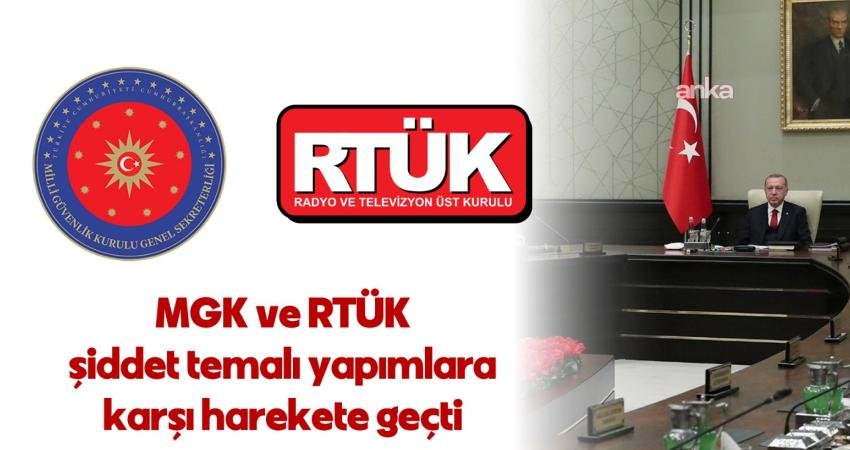 Cumhurbaşkanı Recep Tayyip Erdoğan’ın şiddet temalı yapımlara karşı talimatı sonrası