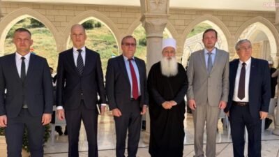 Rusya’nın İsrail Büyükelçiliği, Büyükelçi Anatoly Viktorov’un İsrail’de düzenlenen Dürzi topluluğuna