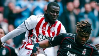 Trendyol Süper Lig’in 30. haftasında Samsunspor, sahasında ağırladığı Beşiktaş’ı 2-1