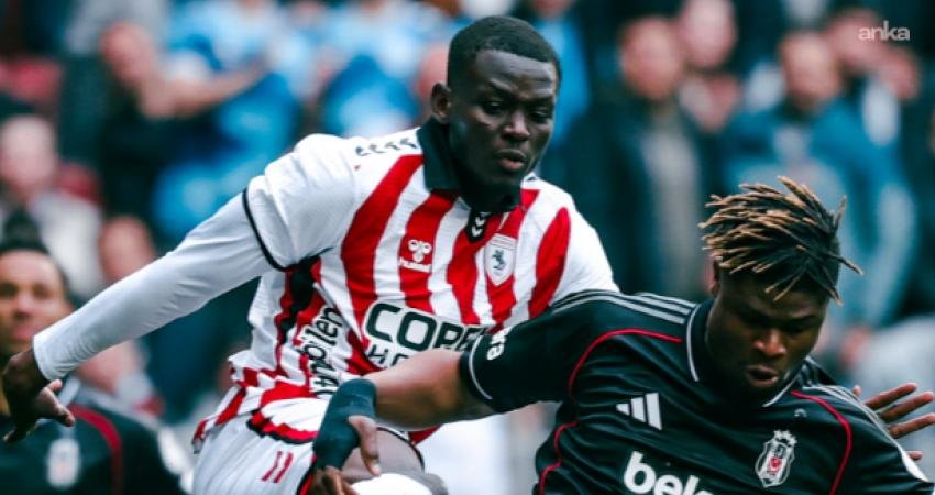 Trendyol Süper Lig’in 30. haftasında Samsunspor, sahasında ağırladığı Beşiktaş’ı 2-1