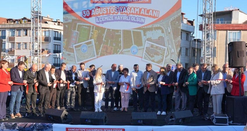 Sancaktepe Belediyesi tarafından Sarıgazi Mahallesi’nde inşa edilen 30 Ağustos Yaşam
