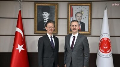 Savunma Sanayii Başkanı Haluk Görgün, Japonya’nın Ankara Büyükelçisi Tamura Masami