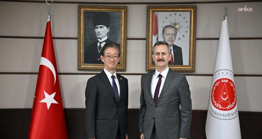 Savunma Sanayii Başkanı Haluk Görgün, Japonya’nın Ankara Büyükelçisi Tamura Masami