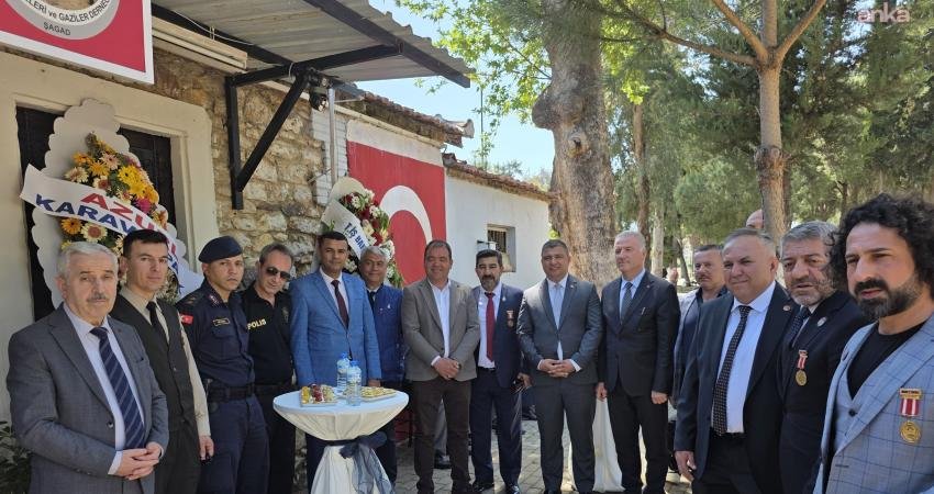 Şehit Aileleri ve Gaziler Derneği (ŞAGAD) Tire Şubesi, düzenlenen törenle