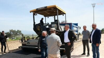 Şehzadeler Belediyesi, Hamalın Kırı’nda açılacak piknik alanına ulaşımı güvenli hale