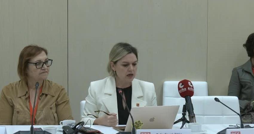 CHP Genel Sekreteri Selin Sayek Böke, Barselona’da düzenlenen Küresel İlerici