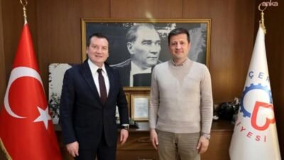 Silivri Belediye Başkanı Bora Balcıoğlu, komşu ilçe Tekirdağ Çerkezköy Belediye