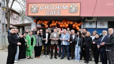 Silivri Belediye Başkanı Bora Balcıoğlu, Akören Mahallesi’nde hizmete giren Çiğdem