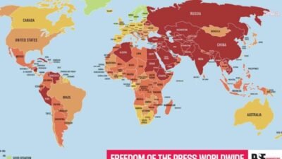 Türkiye, Sınır Tanımayan Gazeteciler (RSF) tarafından yayımlanan 2026 Dünya Basın