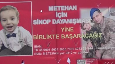 DMD hastası Sinoplu Metehan Gölgeci bebek için valilik onaylı kampanya