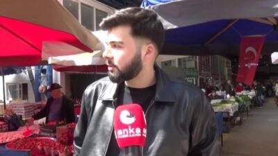 Sinop’ta pazartesi ve perşembe günleri kurulan halk pazarında tezgah açan