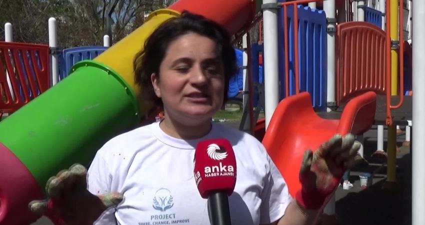 Sinop Üniversitesi Eğitim Fakültesi öğrencileri, Sinop Belediyesi Park ve Bahçeler